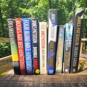 Lot of 9 James Patterson Books